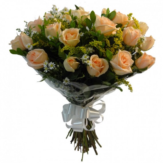 Buquê de Rosas Chá Classic - 24 Rosas